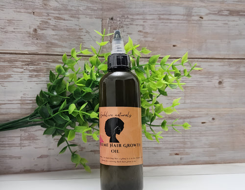 Extreme Hair Growth Oil – Rosemary, Castor & Herbal Blend