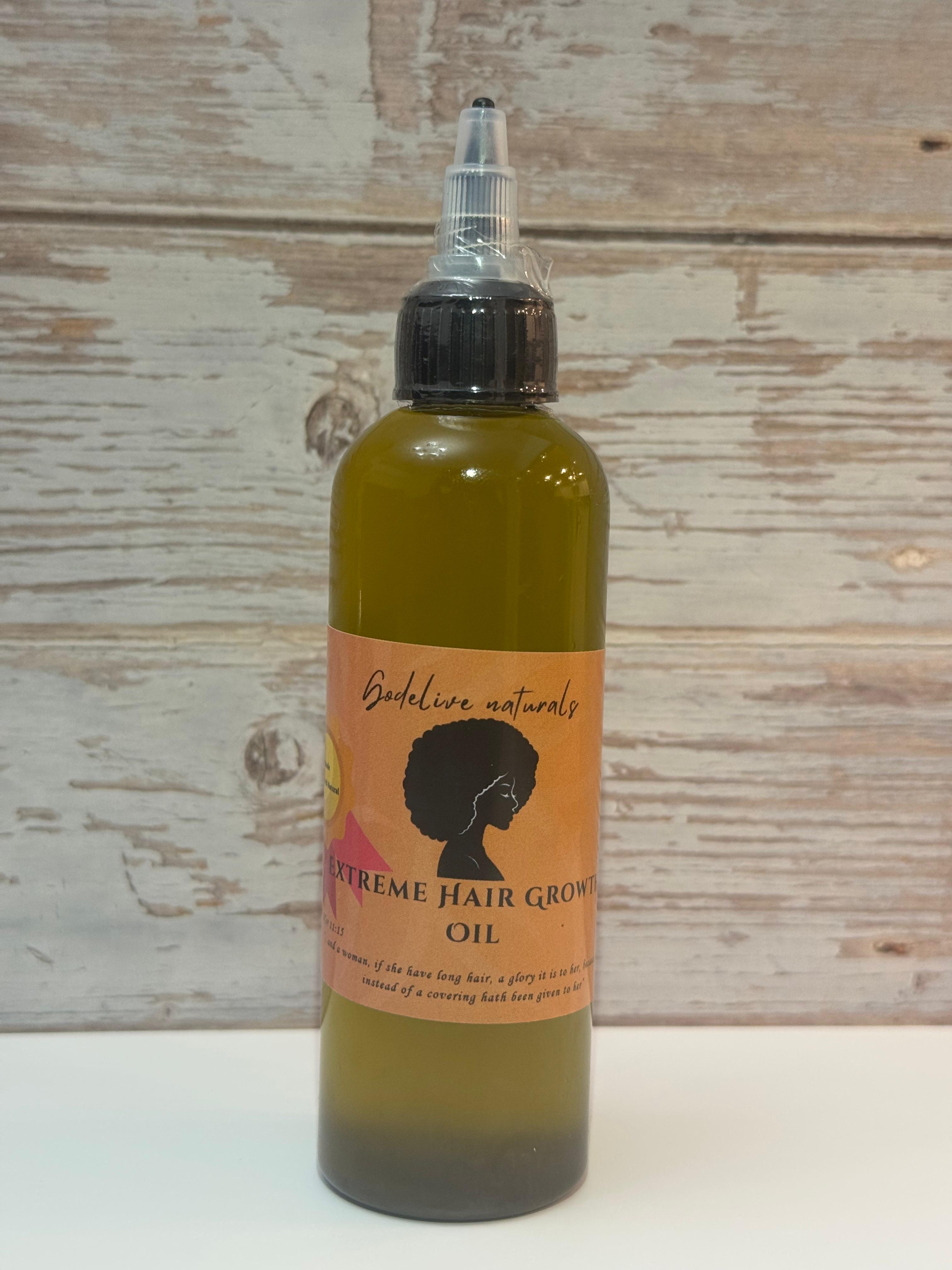 Extreme Hair Growth Oil – Rosemary, Castor & Herbal Blend